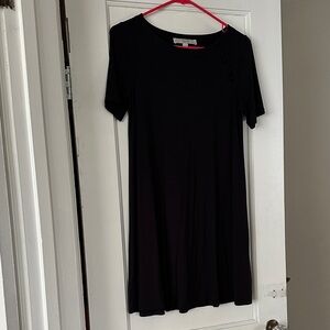 LOFT Black Mini Dress